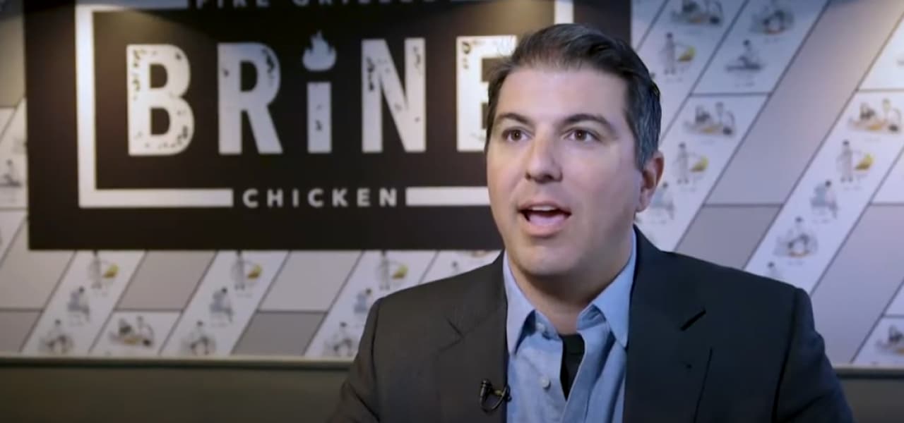 CEO, founder of BRINE, Dan Mezzalingua,