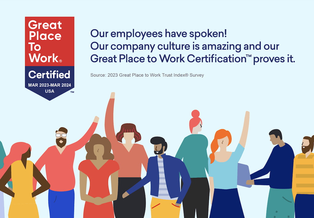 TRAY Named a Great Place to Work®!